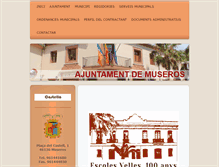 Tablet Screenshot of ajunt-museros.com